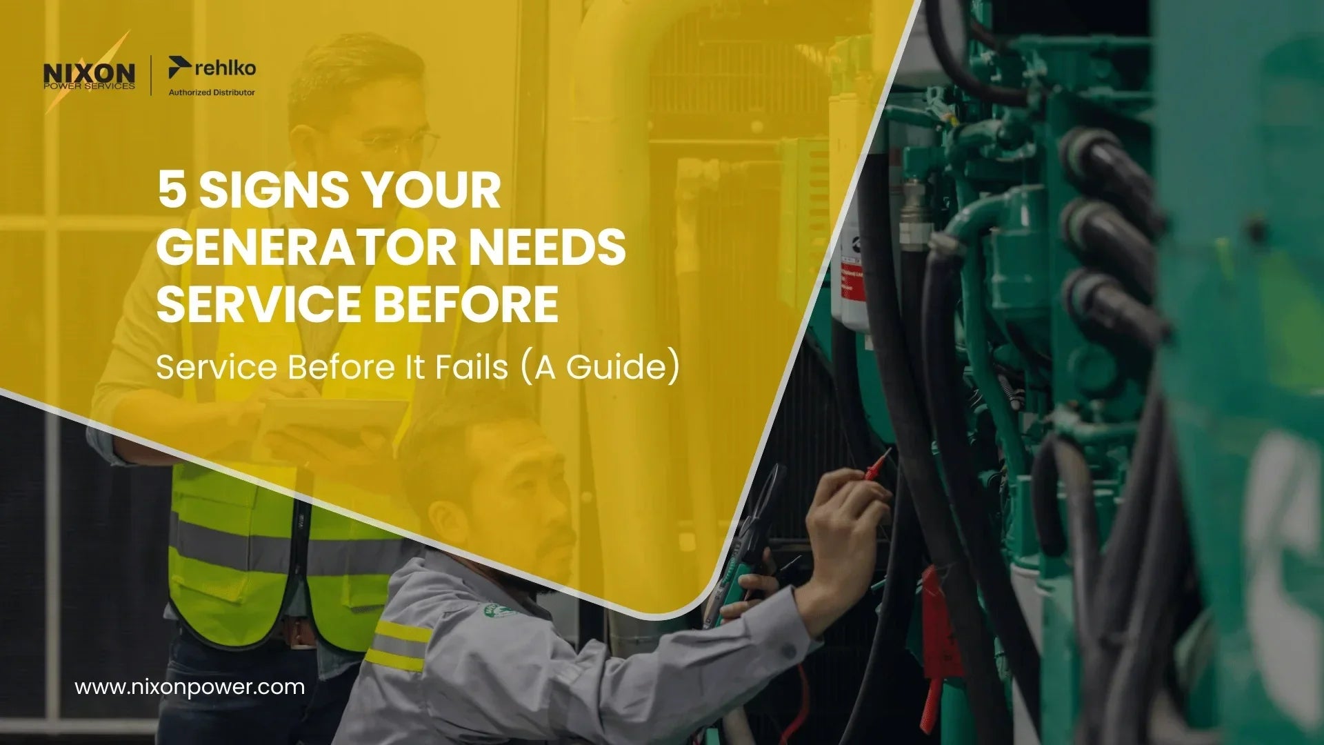 5 Signs Your Generator Needs Service Before It Fails