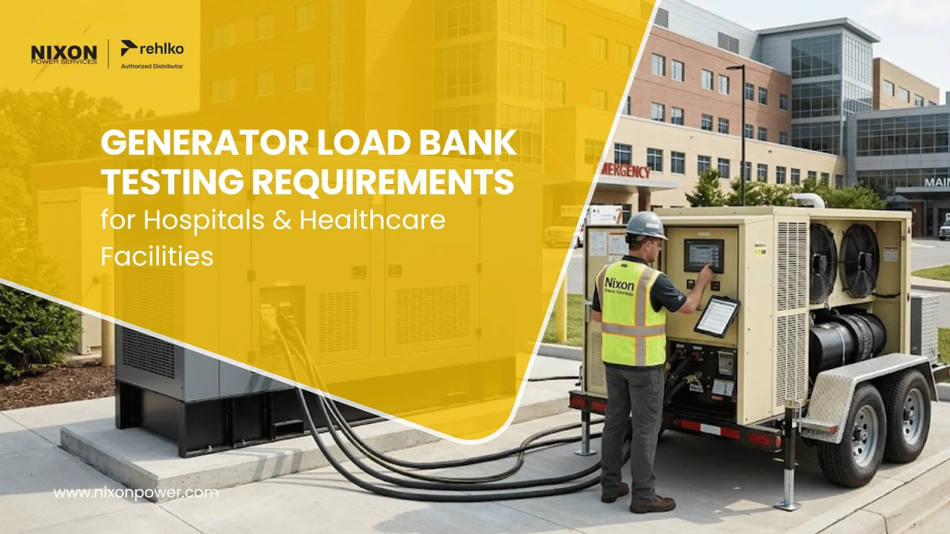 Generator Load Bank Testing Requirements for Hospitals & Healthcare Facilities