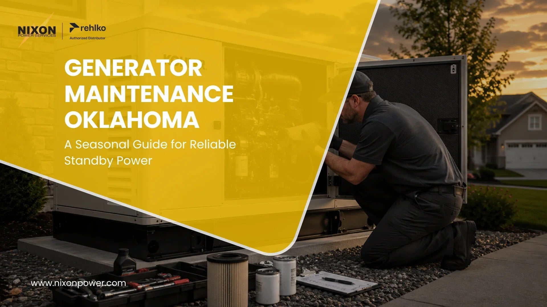 Generator Maintenance Oklahoma: Seasonal Guide