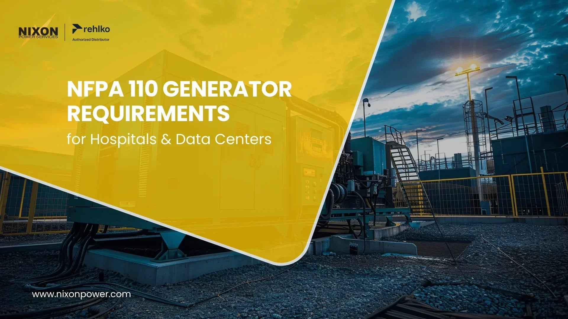 NFPA 110 Generator Requirements for Hospitals & Data Centers