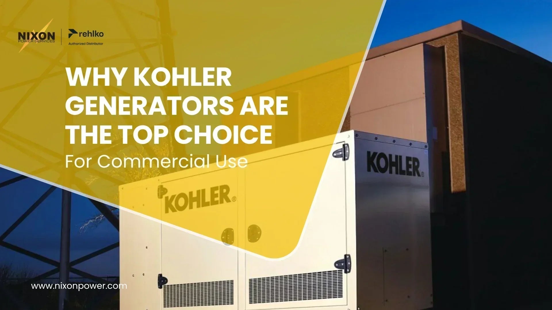 Why Kohler Generators Are the Top Choice for Commercial Use