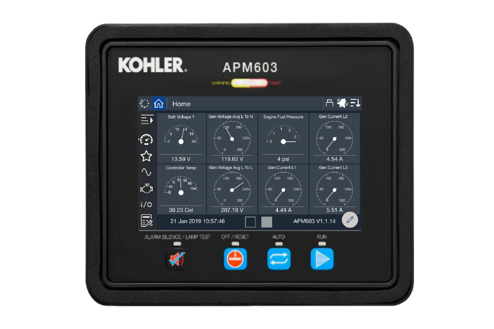 Kohler Generator With Decision Maker Controllers
