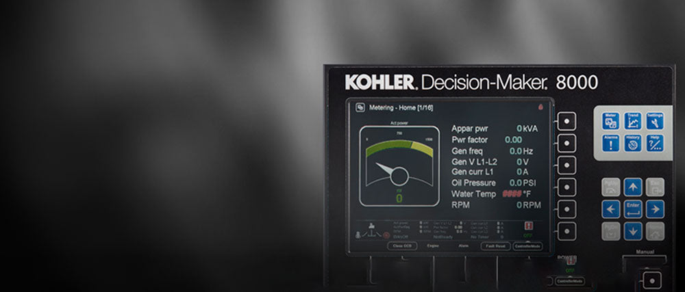 Kohler Generator With Decision Maker Controllers - Nixon
