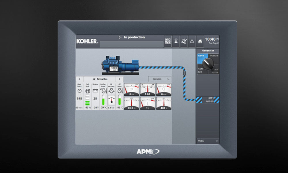 Kohler Generator With Decision Maker Controllers